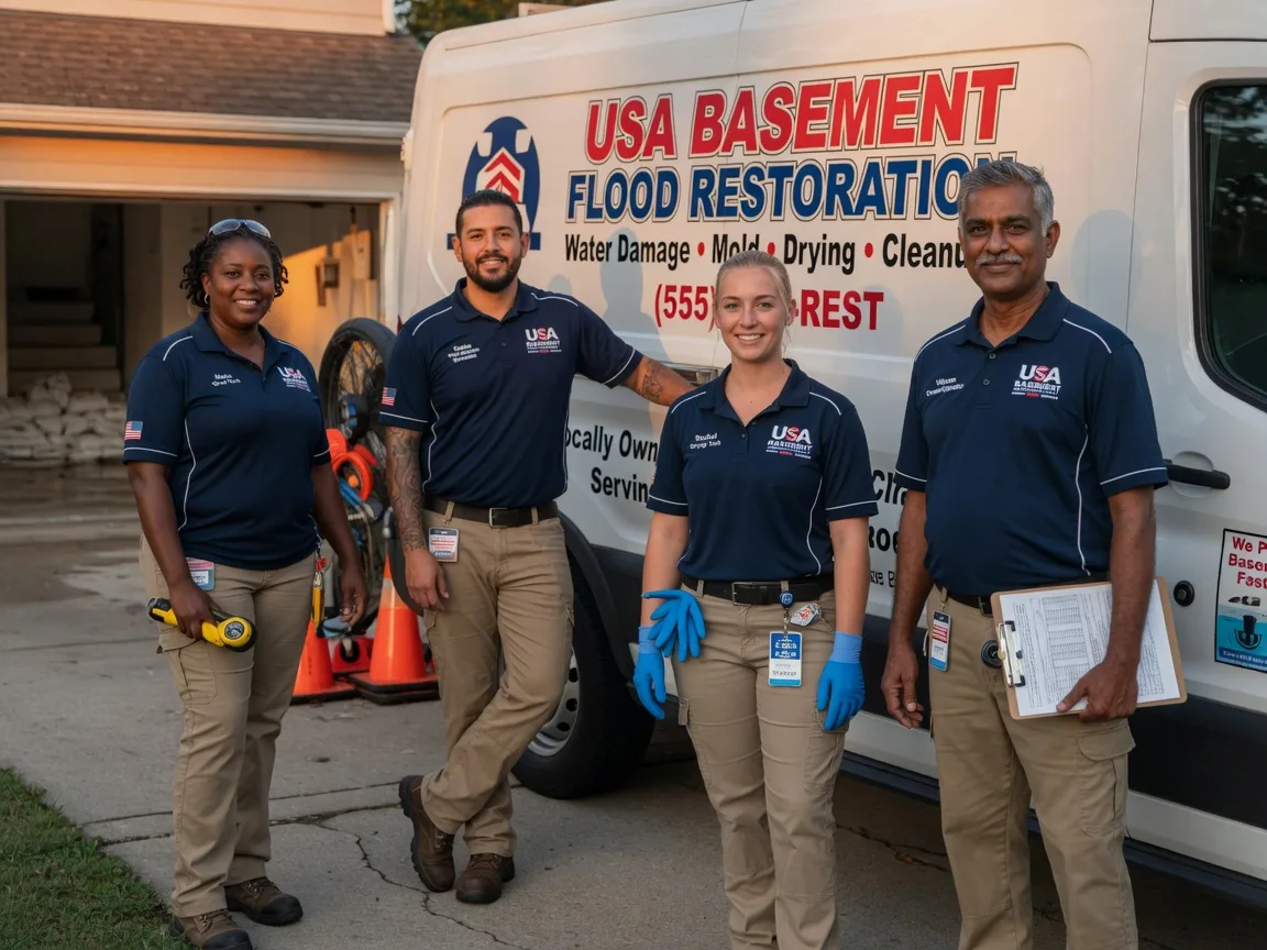 Basement Flood Cleanup company in Pearl, MS